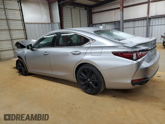 2022 Lexus ES 300h F Sport with VIN 58AGA1C1XNU014899, listed as a Copart auction lot 52629385 with Not provided miles and Salvage title. Bid and sale history available at DreamBid. Image 2.