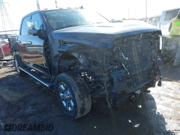 2018 Ram 2500 Big Horn with VIN 3C6UR5DL9JG128010, listed as a IAAI auction lot 41687186 with 79,810 mi miles. Bid and sale history available at carsss.com. Image 1.