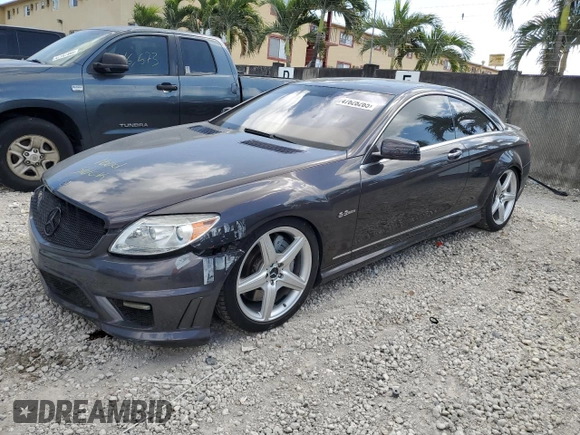 2010 Mercedes-Benz CL with VIN WDDEJ7HB0AA024754, listed as a Copart auction lot 47628265 with 92,176 mi miles and Clean Title. Bid and sale history available at DreamBid. Image 1.