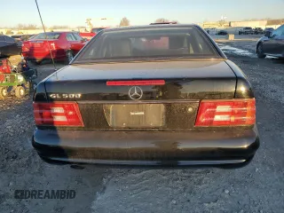 1999 Mercedes-Benz SL-Class with VIN WDBFA68F9XF178143, listed as a Copart auction lot 83255114 with 129,970 mi miles and Salvage Title. Bid and sale history available at carsss.com. Image 6.