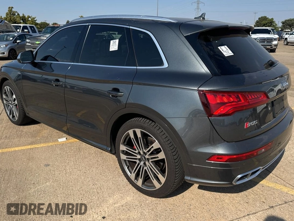 2018 Audi SQ5 Prestige with VIN WA1C4AFYXJ2098457, listed as a Copart auction lot 75856464 with 73,761 mi miles and Clean Title. Bid and sale history available at DreamBid. Image 3.