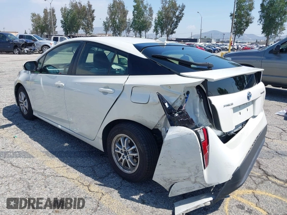 2016 Toyota Prius Four with VIN JTDKARFUXG3511034, listed as a IAAI auction lot 42137394 with 77,424 mi miles. Bid and sale history available at carsss.com. Image 3.
