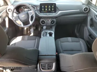 2024 Chevrolet Blazer LT with VIN 3GNKBCR4XRS203887, listed as a Copart auction lot 52378995 with 20,896 mi miles and Salvage Title. Bid and sale history available at carsss.com. Image 8.