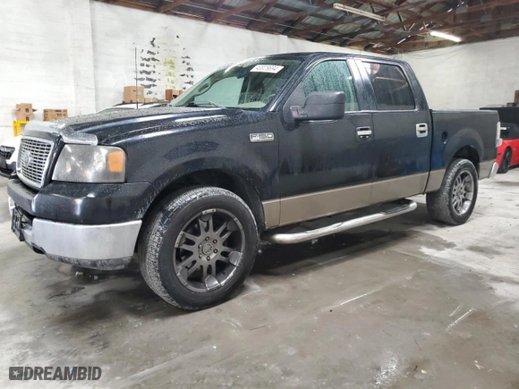 2005 Ford F-150 XLT with VIN 1FTPW12515FB32491, listed as a Copart auction lot 40028694 with 275,544 mi miles and Salvage Title. Bid and sale history available at carsss.com. Image 1.