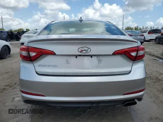 2016 Hyundai Sonata SE with VIN 5NPE24AF9GH352565, listed as a Copart auction lot 55914915 with 136,689 mi miles and Clean Title. Bid and sale history available at carsss.com. Image 6.