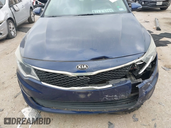 2017 Kia Optima LX with VIN 5XXGT4L35HG140543, listed as a IAAI auction lot 41801762 with 95,626 mi miles. Bid and sale history available at carsss.com. Image 12.