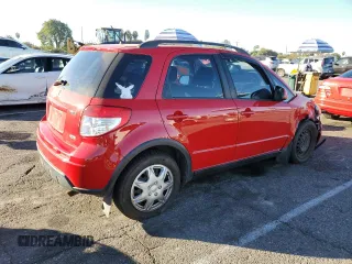 2010 Suzuki SX4 with VIN JS2YB5A38A6302644, listed as a Copart auction lot 80246004 with 73,621 mi miles and Salvage Title. Bid and sale history available at carsss.com. Image 3.