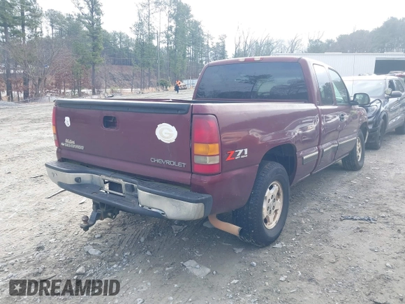 2002 Chevrolet Silverado 1500 LT with VIN 2GCEK19T021400263, listed as a IAAI auction lot 41487311 with 380,441 mi miles. Bid and sale history available at carsss.com. Image 4.