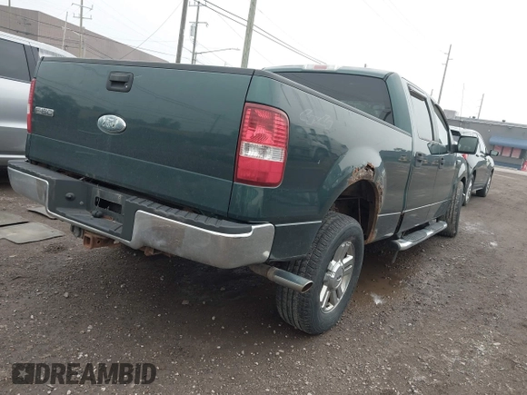 2007 Ford F-150 XLT with VIN 1FTPW14V97FA98154, listed as a IAAI auction lot 42442756 with 164,221 mi miles and . Bid and sale history available at DreamBid. Image 4.