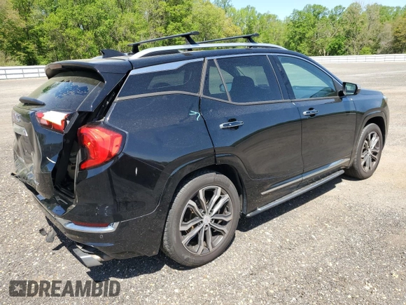 2018 GMC Terrain Denali z VIN 3GKALXEX7JL246448, wystawiony jako Copart lot #53949985 z przebiegiem 110 288 mil mil oraz Szkoda całkowita • Salvage title. Historia ofert i sprzedaży dostępna na DreamBid. Obrazek 3.