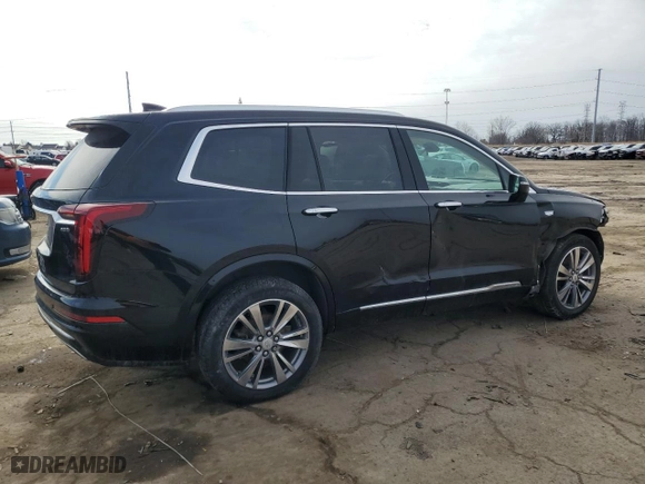 2021 Cadillac XT6 Premium Luxury with VIN 1GYKPDRS0MZ226342, listed as a Copart auction lot 46993805 with 33,996 mi miles and Non Repairable. Bid and sale history available at carsss.com. Image 3.