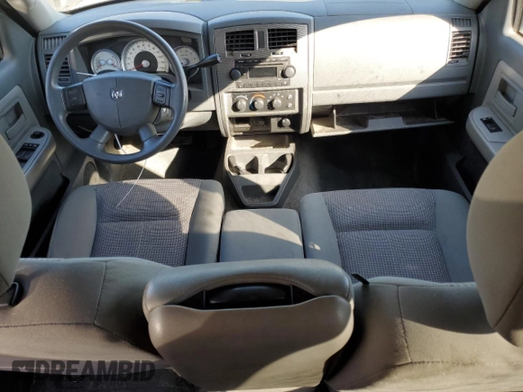 2007 Dodge Dakota SLT with VIN 1D7HW48K67S137401, listed as a Copart auction lot 53664505 with 182,862 mi miles and Clean Title. Bid and sale history available at carsss.com. Image 8.