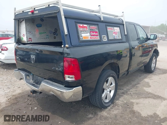 2010 Dodge 1500 TRX with VIN 1D7RV1GT0AS197536, listed as a IAAI auction lot 42095291 with 200,182 mi miles. Bid and sale history available at carsss.com. Image 4.
