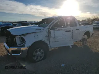 2024 Ram 2500 Big Horn with VIN 3C6UR5DL7RG349374, listed as a Copart auction lot 79817554 with 1,677 mi miles and Salvage Title. Bid and sale history available at carsss.com. Image 1.