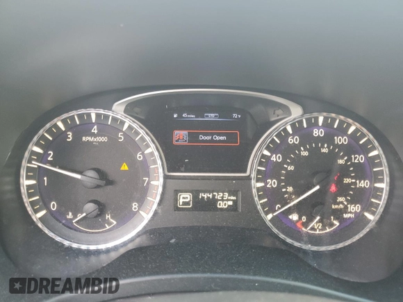 2014 Infiniti QX60 with VIN 5N1AL0MM0EC548168, listed as a Copart auction lot 59849285 with 144,723 mi miles and Salvage title. Bid and sale history available at DreamBid. Image 9.