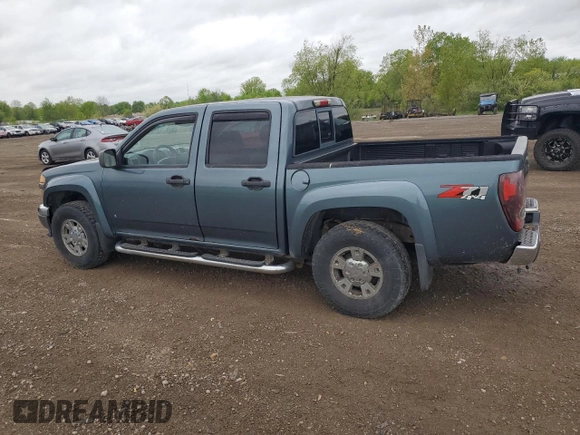 2006 Chevrolet Colorado 2LT z VIN 1GCDT136768215206, wystawiony jako Copart lot #56860685 z przebiegiem 162 340 mil mil oraz Czysty tytuł • Clean title. Historia ofert i sprzedaży dostępna na DreamBid. Obrazek 2.