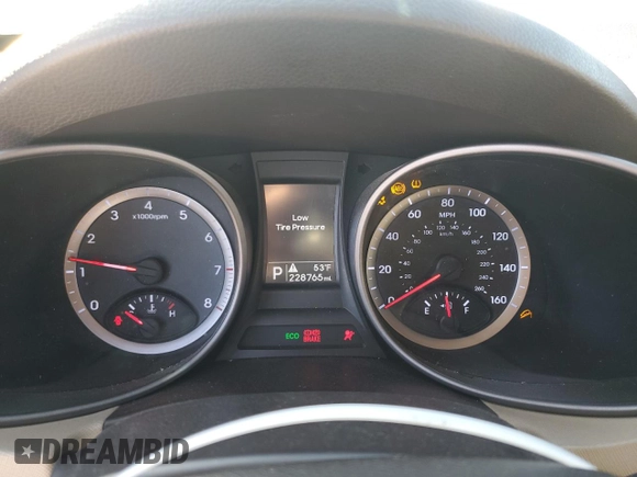 2013 Hyundai Santa Fe Sport z VIN 5XYZT3LB7DG006438, wystawiony jako Copart lot #82878284 z przebiegiem 228 765 mil mil oraz Szkoda całkowita • Salvage title. Historia ofert i sprzedaży dostępna na DreamBid. Obrazek 9.