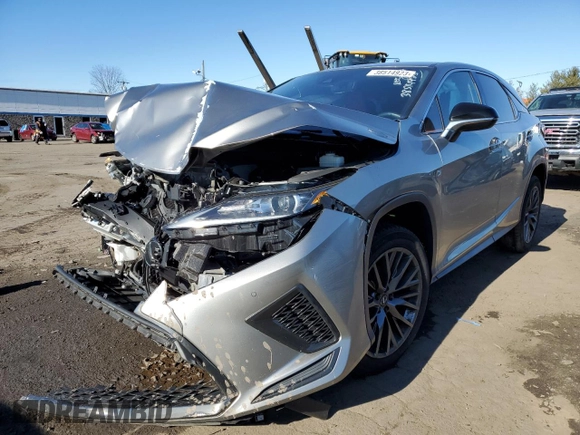 2020 Lexus RX with VIN 2T2SZMDA7LC217477, listed as a Copart auction lot 38514923 with 48,932 mi miles. Bid and sale history available at carsss.com. Image 1.