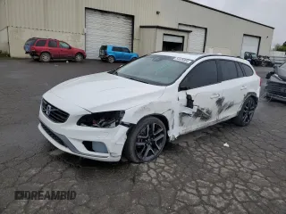 2018 Volvo V60 Dynamic with VIN YV140MEL8J2404871, listed as a Copart auction lot 54626985 with 160,510 mi miles and Salvage title. Bid and sale history available at DreamBid. Image 1.