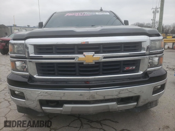 2015 Chevrolet Silverado 1500 LT with VIN 1GCVKREC2FZ276367, listed as a Copart auction lot 45243245 with 100,637 mi miles and Salvage Title. Bid and sale history available at carsss.com. Image 5.