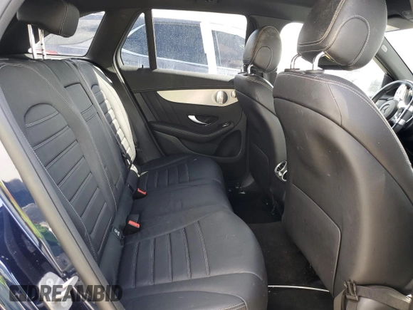2020 Mercedes-Benz GLC with VIN W1N0G6EB0LF801501, listed as a Copart auction lot 76506974 with 0 mi miles and Salvage Title. Bid and sale history available at carsss.com. Image 11.
