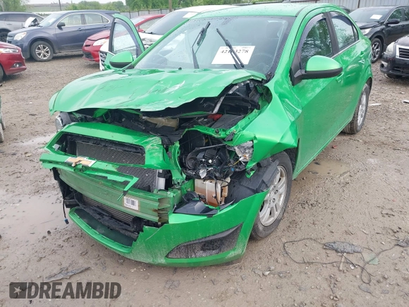 2015 Chevrolet Sonic LT with VIN 1G1JC5SB8F4168860, listed as a IAAI auction lot 42163278 with 102,855 mi miles and . Bid and sale history available at DreamBid. Image 6.