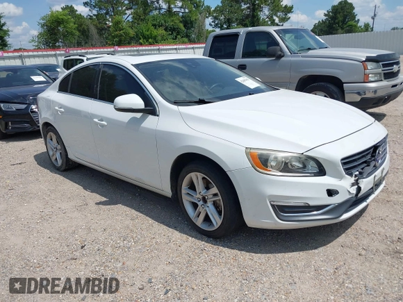 2014 Volvo S60 T5 z VIN YV1612FSXE2277644, wystawiony jako IAAI lot #42405453 z przebiegiem Nie podano mil oraz . Historia ofert i sprzedaży dostępna na DreamBid. Obrazek 1.
