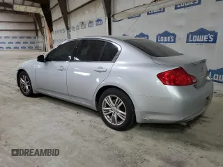 2010 Infiniti G37 x with VIN JN1CV6AR7AM252839, listed as a Copart auction lot 82555754 with 123,426 mi miles and Salvage Title. Bid and sale history available at DreamBid. Image 2.