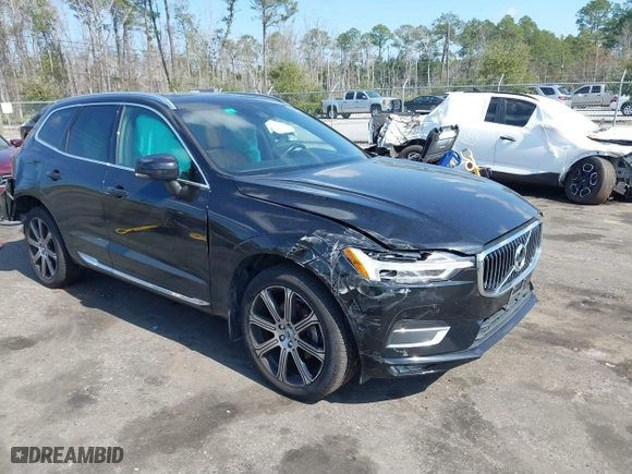 2019 Volvo XC60 Inscription with VIN LYV102RL3KB184885, listed as a IAAI auction lot 41544225 with 65,042 mi miles. Bid and sale history available at carsss.com. Image 1.
