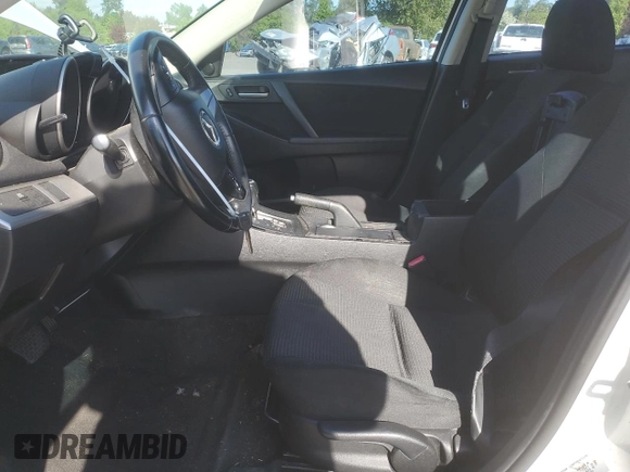 2012 Mazda 3 i Touring with VIN JM1BL1V83C1581108, listed as a Copart auction lot 55108215 with 170,001 mi miles and Salvage title. Bid and sale history available at DreamBid. Image 7.