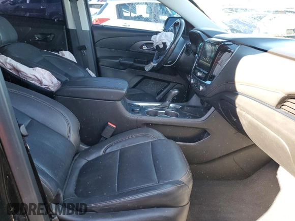 2019 Chevrolet Traverse Premier with VIN 1GNERKKWXKJ238077, listed as a Copart auction lot 81751044 with 77,856 mi miles and Salvage Title. Bid and sale history available at carsss.com. Image 7.