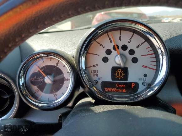 2013 MINI Convertible S with VIN WMWZP3C57DT551006, listed as a Copart auction lot 65291055 with 159,068 mi miles and Clean title. Bid and sale history available at DreamBid. Image 9.