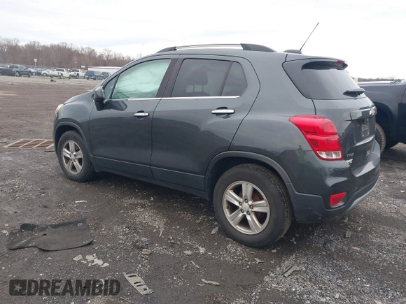 2018 Chevrolet Trax LT with VIN KL7CJLSBXJB681703, listed as a IAAI auction lot 41014802 with 161,690 mi miles. Bid and sale history available at carsss.com. Image 3.