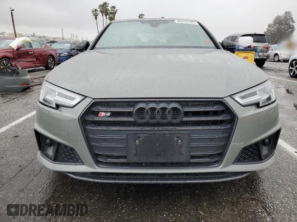 2019 Audi S4 Premium Plus with VIN WAUB4AF41KA074437, listed as a Copart auction lot 44713143 with 35,370 mi miles. Bid and sale history available at carsss.com. Image 5.