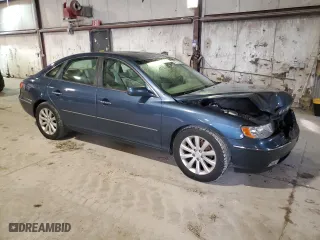 2009 Hyundai Azera GLS with VIN KMHFC46D89A349297, listed as a Copart auction lot 85777694 with 103,647 mi miles and Salvage Title. Bid and sale history available at carsss.com. Image 4.