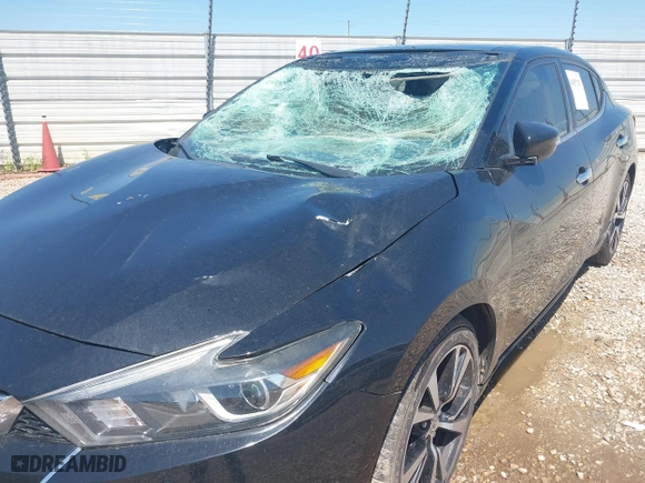 2018 Nissan Maxima SL with VIN 1N4AA6AP8JC367136, listed as a IAAI auction lot 41857921 with 194,842 mi miles. Bid and sale history available at carsss.com. Image 6.