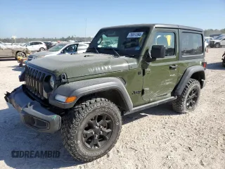 2020 Jeep Wrangler Sport with VIN 1C4GJXAG3LW285844, listed as a Copart auction lot 75811394 with 18,722 mi miles and Salvage title. Bid and sale history available at DreamBid. Image 1.