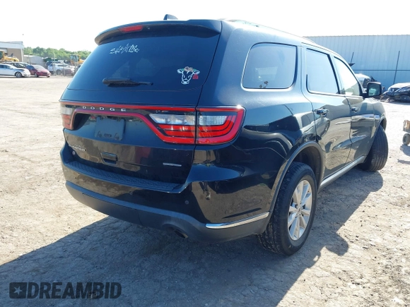 2019 Dodge Durango SXT Plus with VIN 1C4RDJAG7KC585514, listed as a IAAI auction lot 42233631 with 135,496 mi miles and . Bid and sale history available at DreamBid. Image 4.