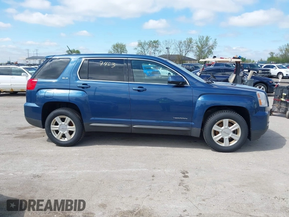 2016 GMC Terrain SLE with VIN 2GKALMEK9G6132385, listed as a IAAI auction lot 42147453 with 198,390 mi miles and . Bid and sale history available at carsss.com. Image 13.