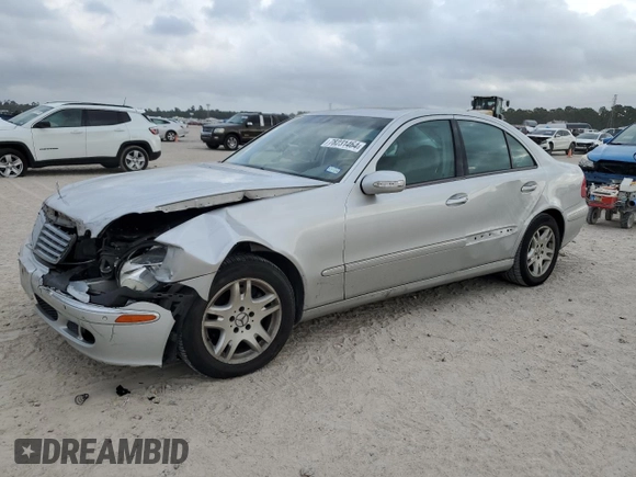 2003 Mercedes-Benz E-Class 3.2L with VIN WDBUF65JX3A271178, listed as a Copart auction lot 78231464 with 102,001 mi miles and Salvage Title. Bid and sale history available at carsss.com. Image 1.