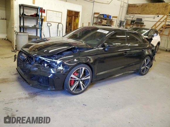 2019 Audi RS 3 z VIN WUABWGFFXKA902912, wystawiony jako Copart lot #49901854 z przebiegiem 55 526 mil mil oraz . Historia ofert i sprzedaży dostępna na DreamBid. Obrazek 1.