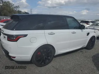 2019 Land Rover Range Rover Sport HST with VIN SALWS2SU9KA864843, listed as a Copart auction lot 47834285 with 97,682 mi miles and Clean title. Bid and sale history available at DreamBid. Image 3.