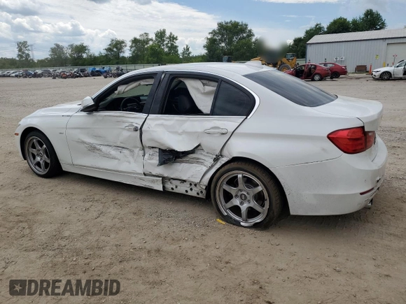 2012 BMW 3 Series 328i with VIN WBA3A5C55CF259337, listed as a Copart auction lot 63327925 with 132,019 mi miles and Salvage title. Bid and sale history available at DreamBid. Image 2.