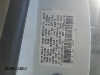 2013 Acura TSX z VIN JH4CU2F45DC001753, wystawiony jako Copart lot #88171925 z przebiegiem 97 946 mil mil oraz Szkoda całkowita • Salvage title. Historia ofert i sprzedaży dostępna na DreamBid. Obrazek 15.