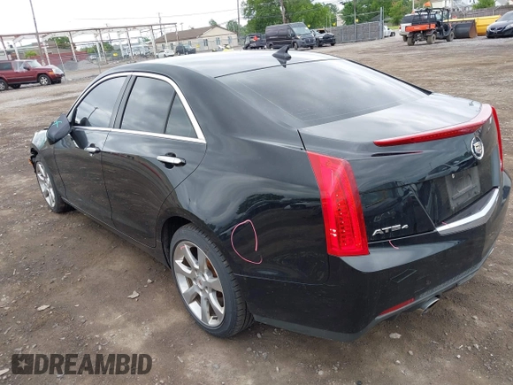 2013 Cadillac ATS with VIN 1G6AG5RX5D0176838, listed as a IAAI auction lot 42524634 with 109,825 mi miles and . Bid and sale history available at DreamBid. Image 3.