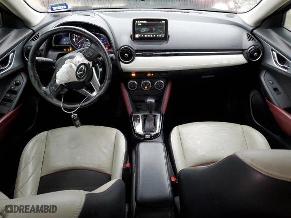 2017 Mazda CX-3 Grand Touring with VIN JM1DKFD79H0162503, listed as a Copart auction lot 44717205 with 102,013 mi miles and Salvage Title. Bid and sale history available at carsss.com. Image 8.