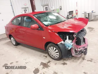 2020 Mitsubishi Mirage ES z VIN ML32F3FJXLHF00235, wystawiony jako IAAI lot #41961200 z przebiegiem 39 066 mil mil oraz . Historia ofert i sprzedaży dostępna na DreamBid. Obrazek 1.
