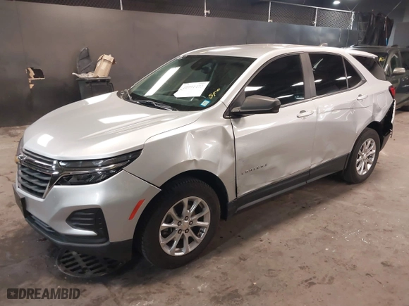 2022 Chevrolet Equinox LS with VIN 3GNAXSEV1NS171962, listed as a IAAI auction lot 40991473 with 69,667 mi miles. Bid and sale history available at carsss.com. Image 17.