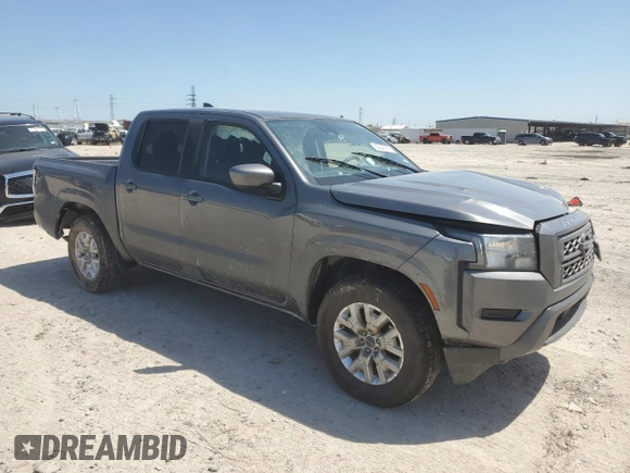 2023 Nissan Frontier SV with VIN 1N6ED1EJ9PN662851, listed as a Copart auction lot 52243205 with 48,708 mi miles and Salvage title. Bid and sale history available at DreamBid. Image 4.