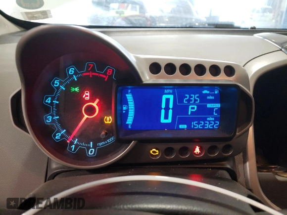 2014 Chevrolet Sonic LTZ with VIN 1G1JE5SB8E4217967, listed as a Copart auction lot 47609215 with 152,322 mi miles and Salvage Title. Bid and sale history available at carsss.com. Image 9.